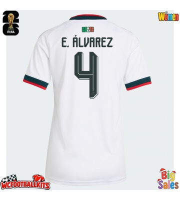 Mexico Edson Alvarez #4 Replica Away Stadium Shirt for Women World Cup 2026 Short Sleeve
